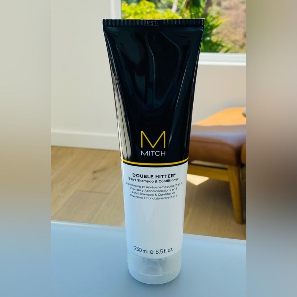 Mitch Double Hitter 8.5 oz Shampoo and Conditioner